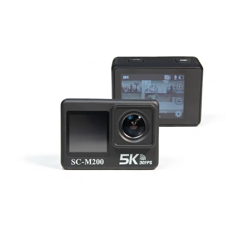Camera Hành Trình Xe Máy, Camera Hành Động SC-M200. Tặng thêm 1 pin tổng 2 pin. Bảo Hảnh 15 Tháng - Chính Hãng