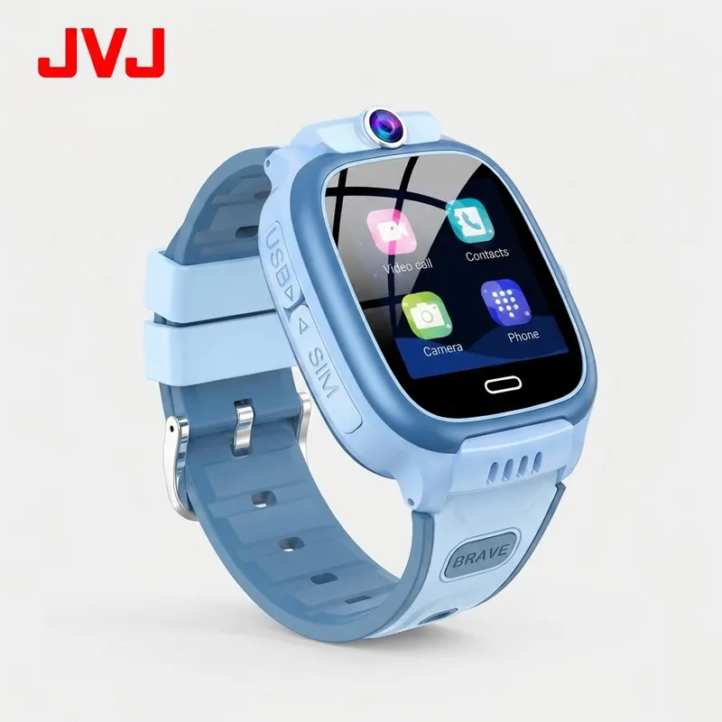 Đồng Hồ Thông Minh Trẻ Em JVJ Y66, Hỗ Trợ Tiếng Việt, Kháng Nước, Video Call, Nghe Gọi 2 Chiều - Bảo Hành 12 Tháng