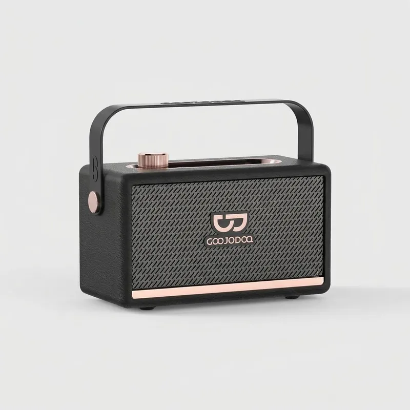 Loa Bluetooth không dây Goojodoq 5.3 Âm thanh nổi hai chiều Hỗ trợ cuộc gọi rảnh tay Thẻ TF Đĩa U