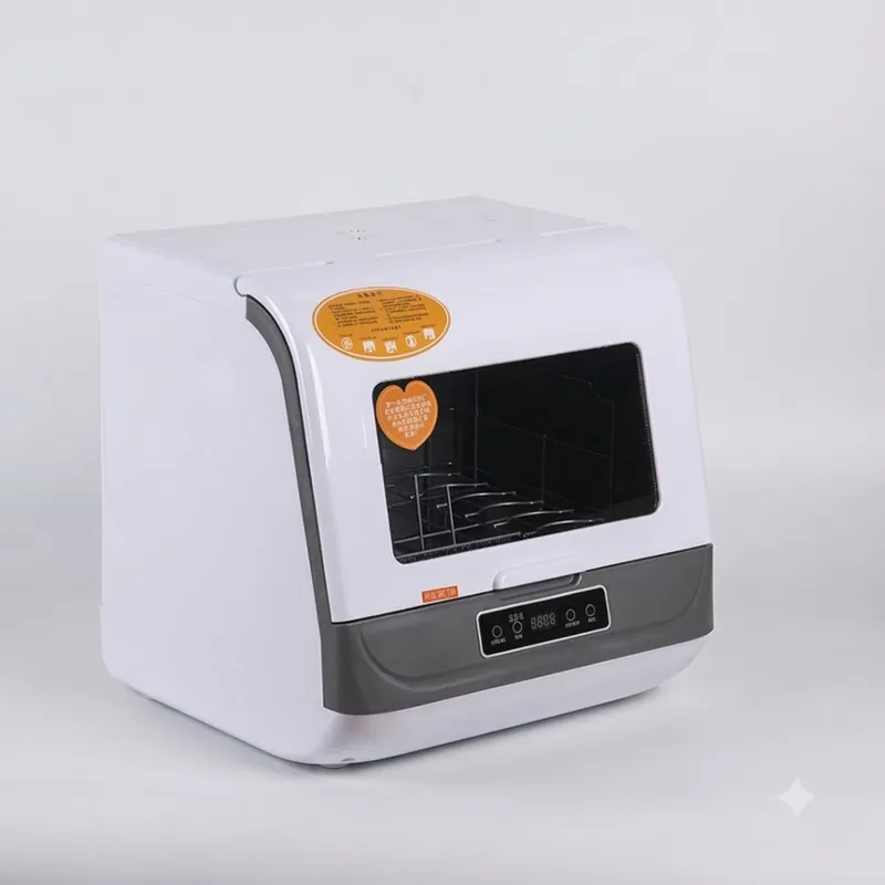 Máy Rửa Bát, Máy Rửa Chén Mini 8 Chương Trình Rửa Phù Hợp Gia Đình 1- 4 Người