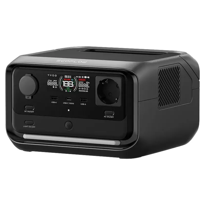 Trạm điện di động EcoFlow River 3 Plus 600W 286Wh