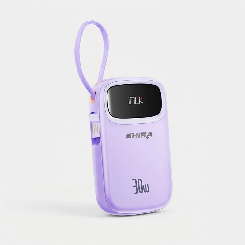 Sạc nhanh SHIRA 20000 mAh, tích hợp 4 cổng sạc, màn hình LED, PD 22.5W, tiện lợi, BH 12 tháng